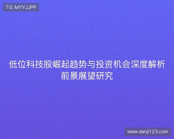 低位科技股崛起趋势与投资机会深度解析前景展望研究